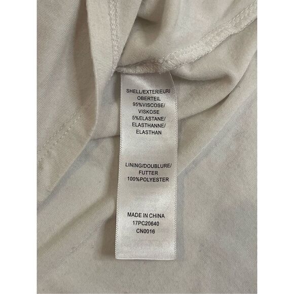 Adrianna Papell women’s medium white 3/4 sleeve blouse - Picture 5 of 7